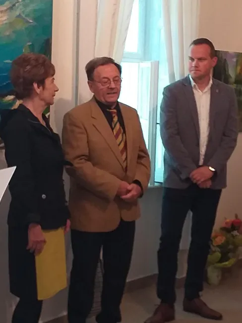 80 éves E. Szabó Zoltán festőművész jubileumi kiállítása